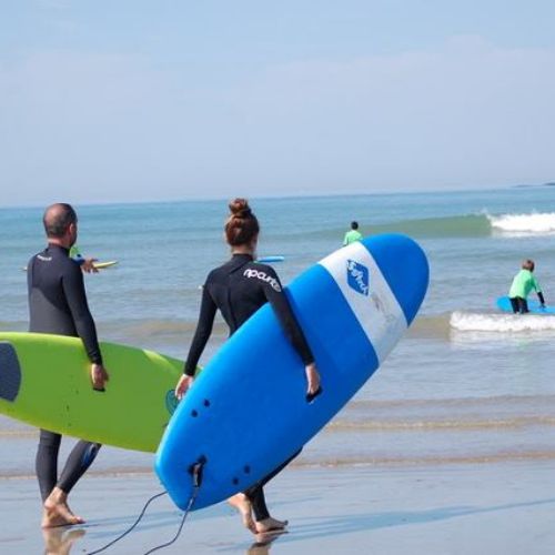 Stage de surf avec Oleron Surf Club école de surf à Oléron