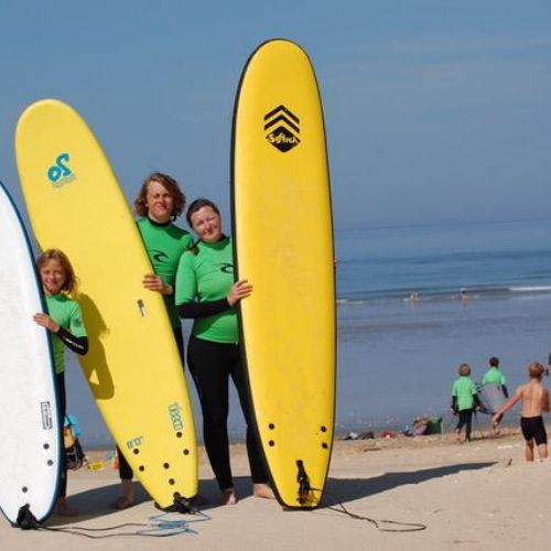Stage de surf avec Oleron Surf Club école de surf île d'Oléron