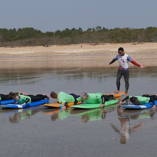 Stage de surf avec Oleron Surf Club école de surf île d'Oléron