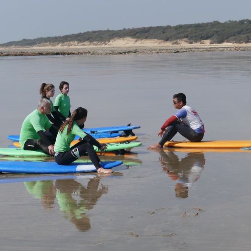 Stage de surf avec Oleron Surf Club école de surf île d'Oléron