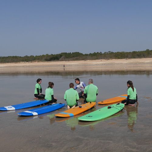 Stage de surf avec Oleron Surf Club école de surf île d'Oléron